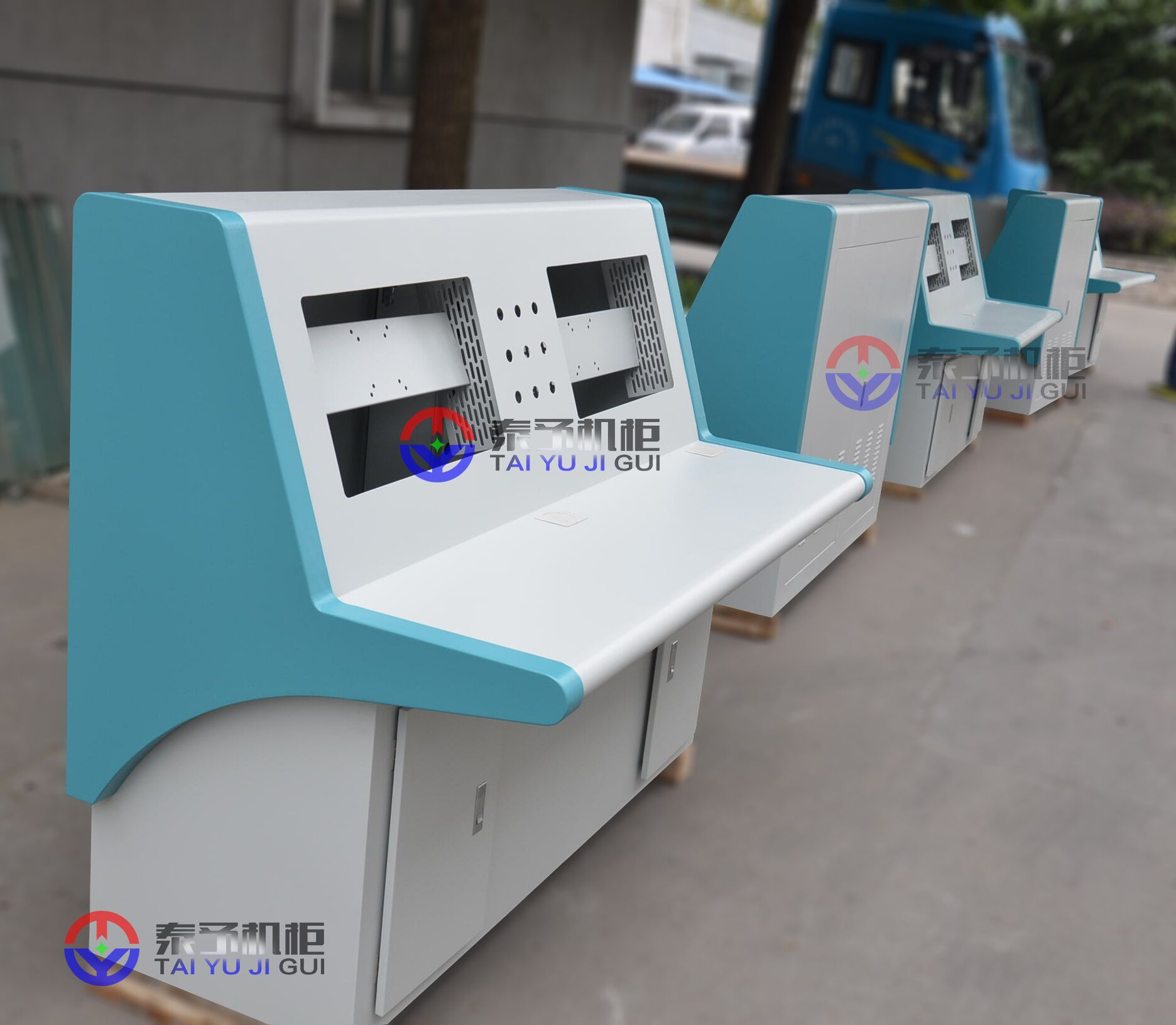 威图琴式控制台、上海仿威图三段式操作台、工控台、微机台、仿威图机箱机柜、PC电脑控制柜、车间操作台、非标定制机柜